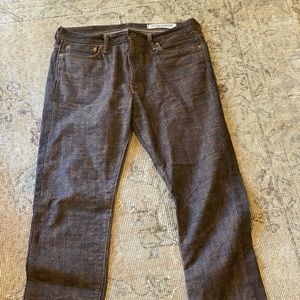 Kapital Men’s Century Denim Five Pocket with Cinch Back. Size 36